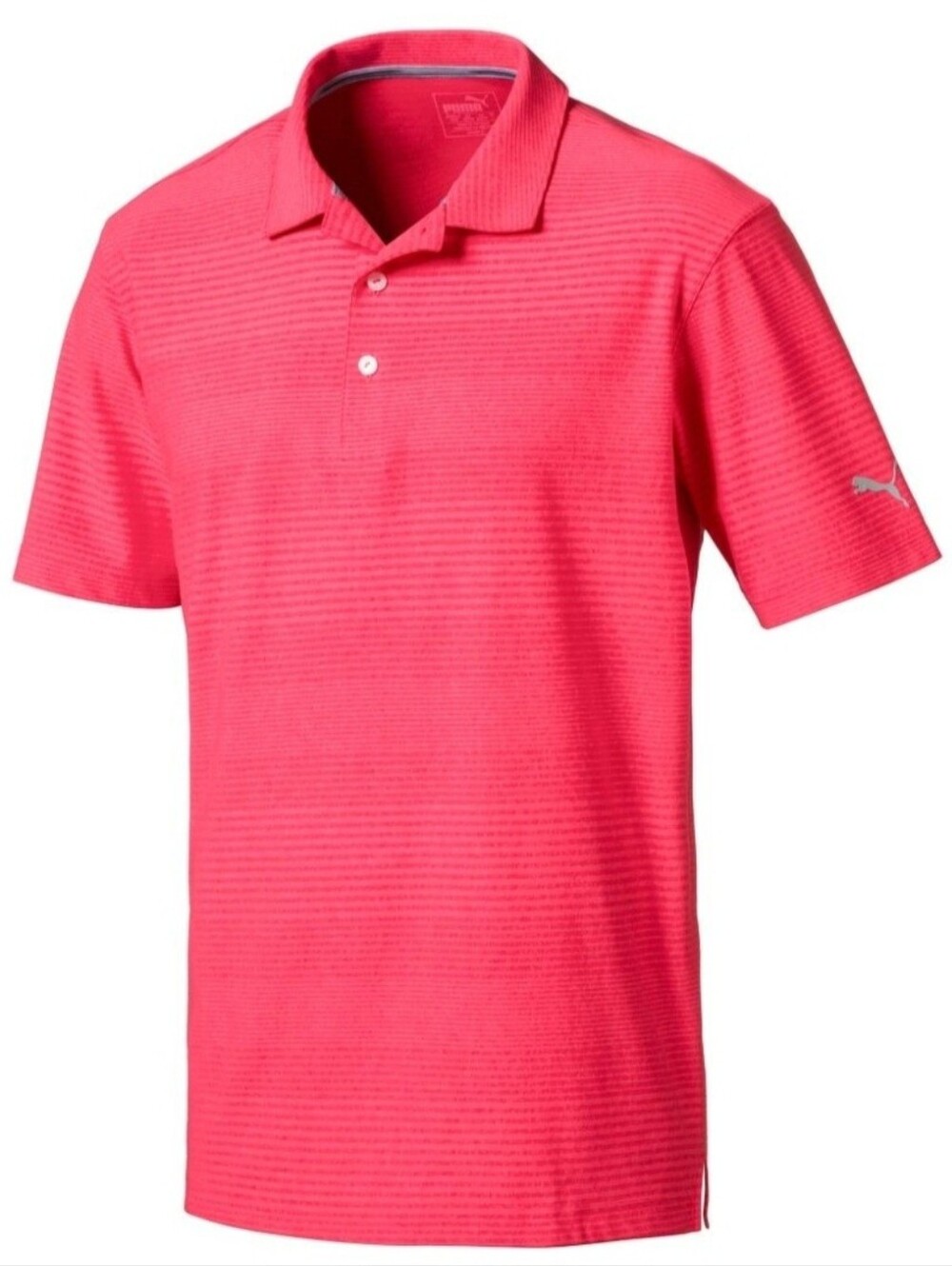Puma Pounce Aston Golf Polo 2018 Hot Pink 574612 Men's Size L